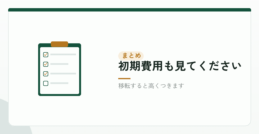 まとめ：月額数千円。年間では会社設立の費用に匹敵するを表したイラスト